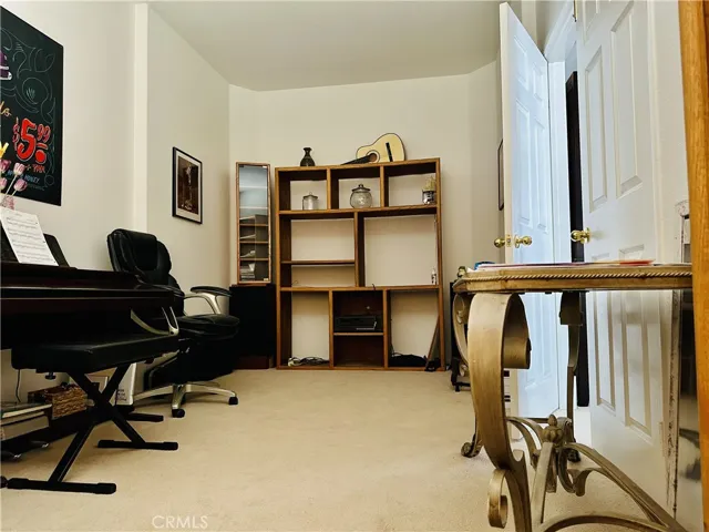 Den/office off front door
