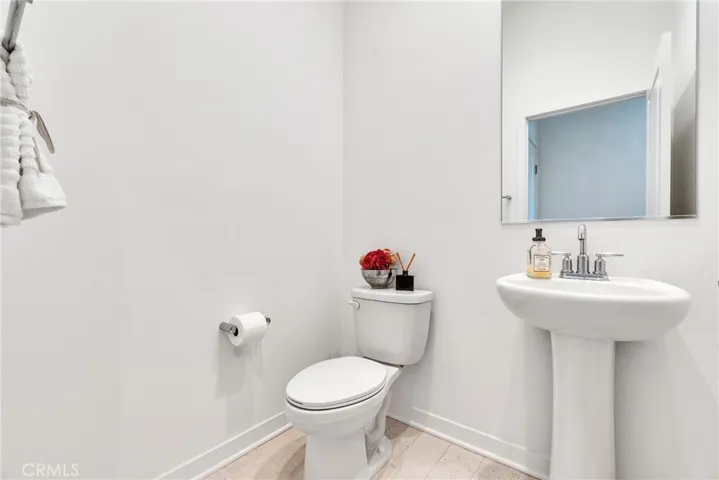 Half bath downstairs