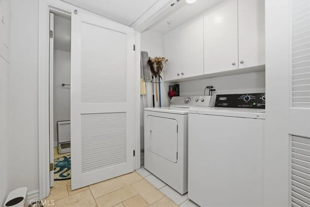 Laundry closet