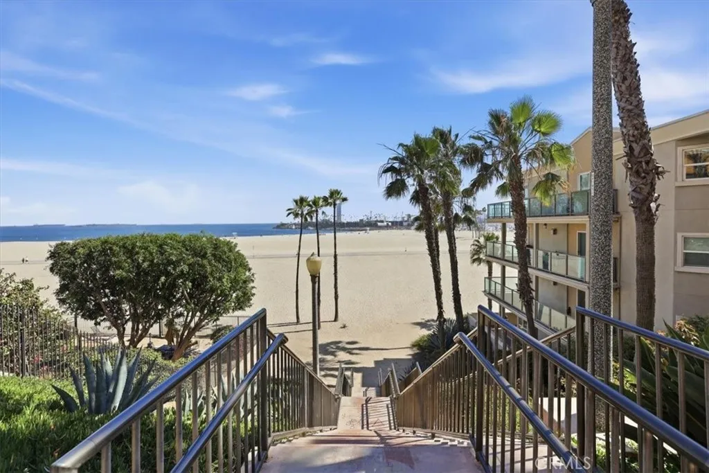 Stairs to beach