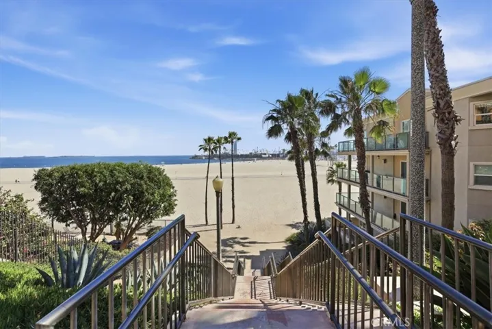 Stairs to beach
