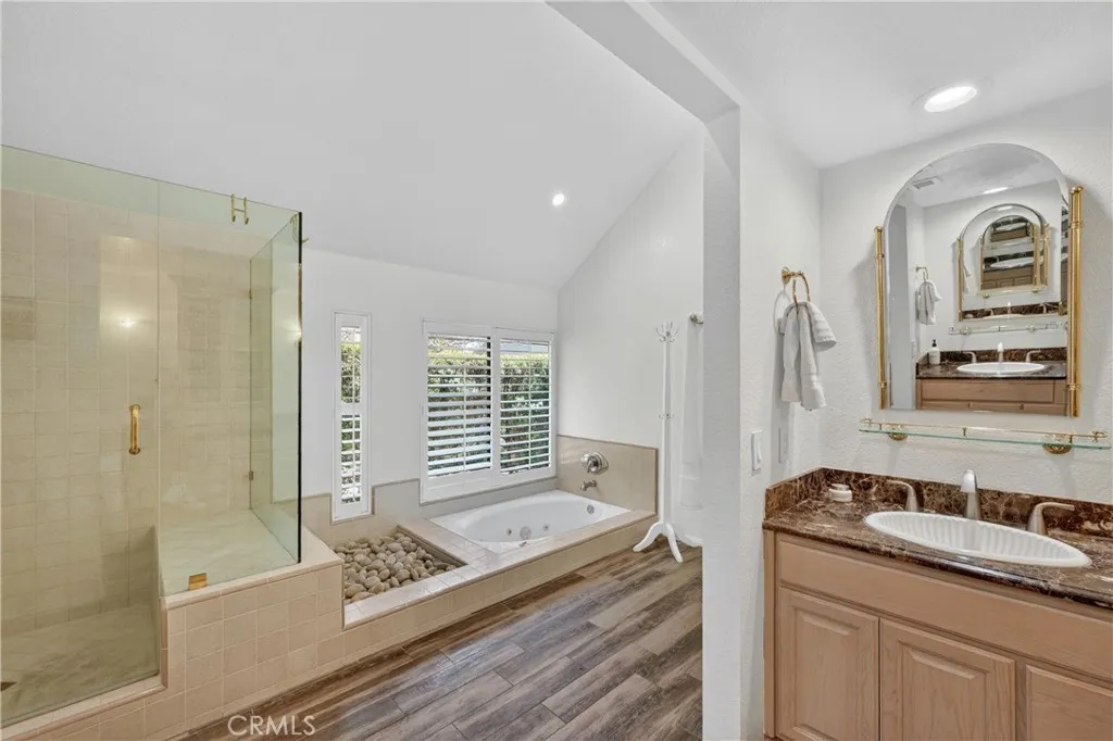 Primary suite bathroom