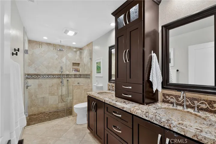 Hallway bathroom