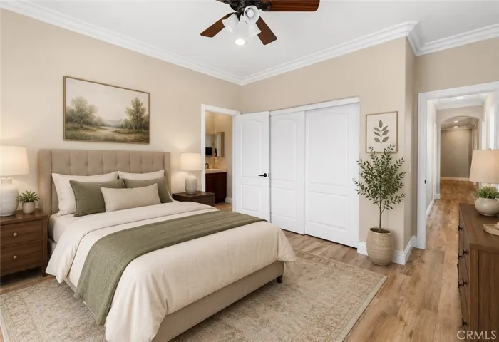This image has been virtually staged to illustrate the potential use and scale of the space. Furniture, décor, landscaping, and other items shown are computer-generated and are not included with the property. Buyers are advised to inspect the property in person to verify its current condition and features.