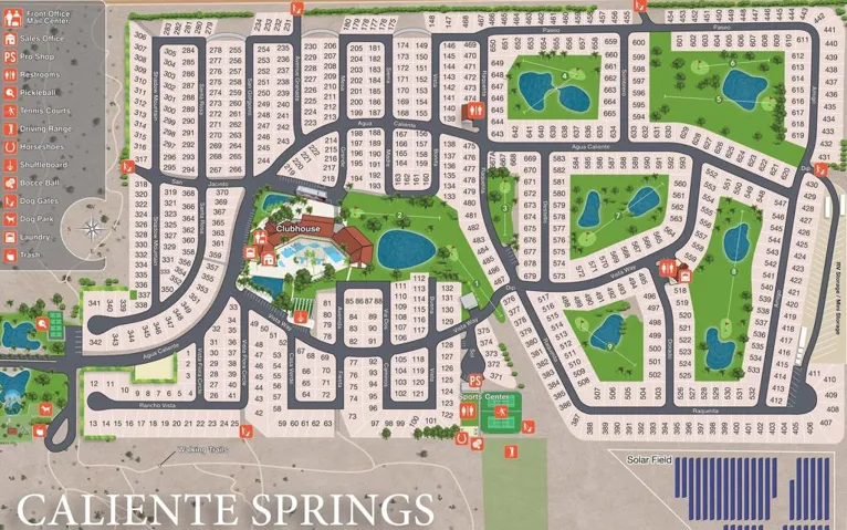 Map Of The Resort