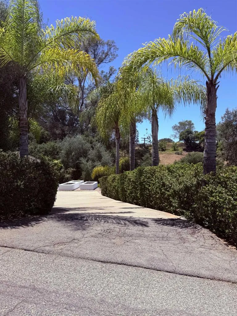 Driveway entrance
