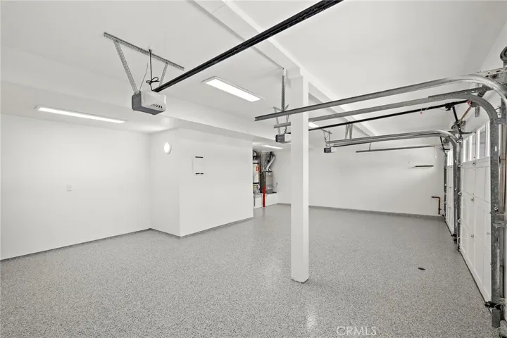 Epoxy finished garage