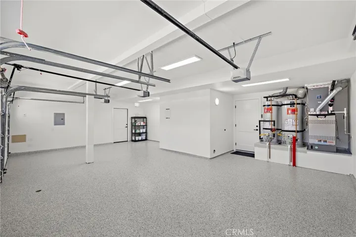 Epoxy finished garage