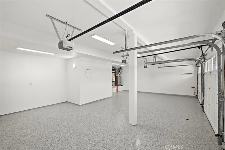 Epoxy finished garage
