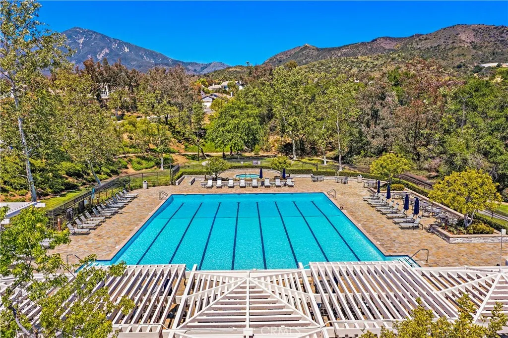 Gated community pool