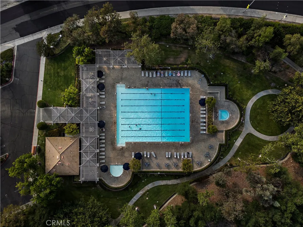 Gated community pool