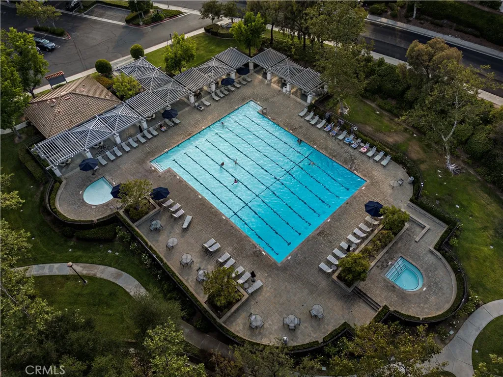 Gated community pool