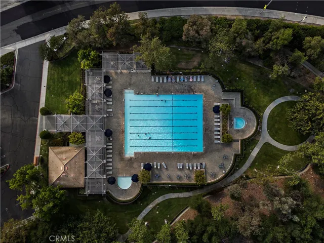 Gated community pool