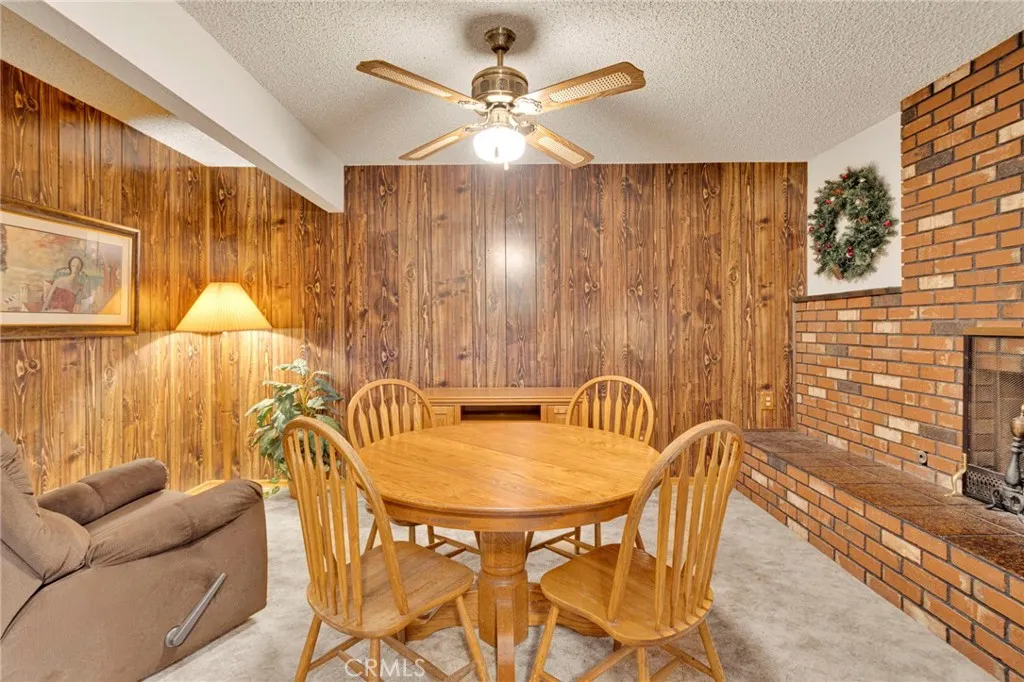 Den with Fireplace