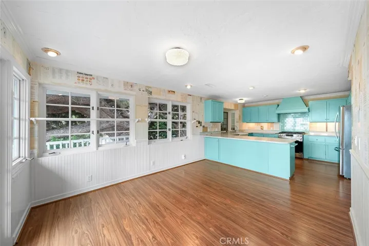 Breakfast nook and kitchen