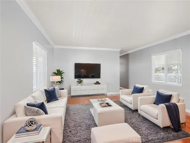 Living Room Virtual Staged