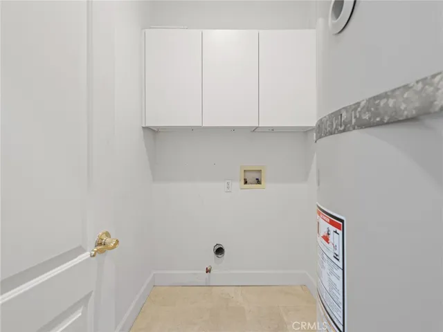 Laundry area