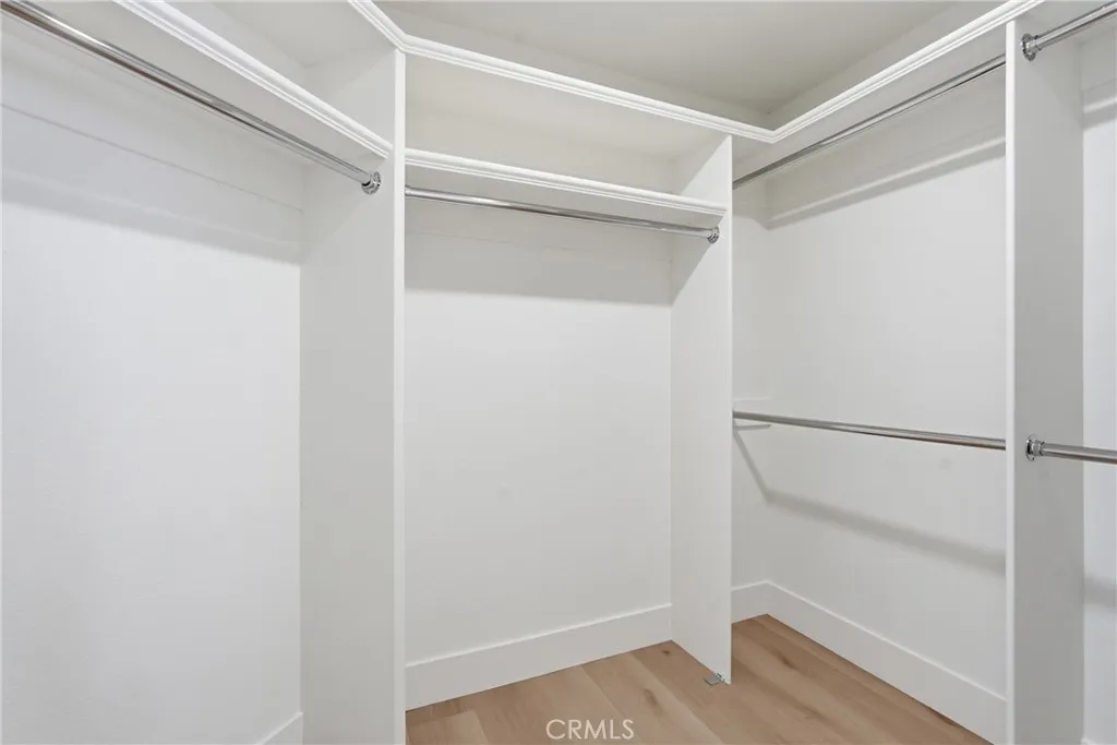 Primary bedroom, walk-in closet