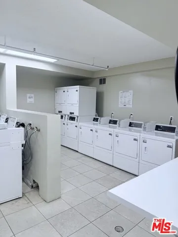 community laundry room