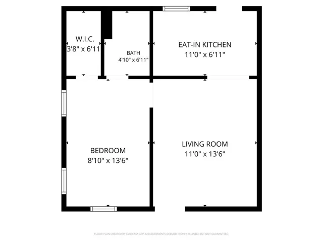 UNIT 3 // 1 BED AND 1 BATH: 441sqft