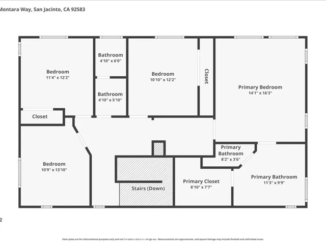 1886 Montara, San Jacinto, California 92583