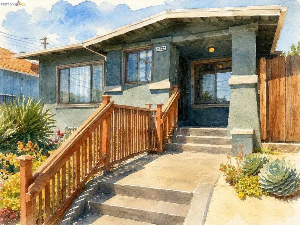 AI Watercolor created from photo