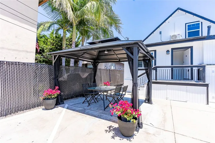 This is the your front door right by patio and parking...