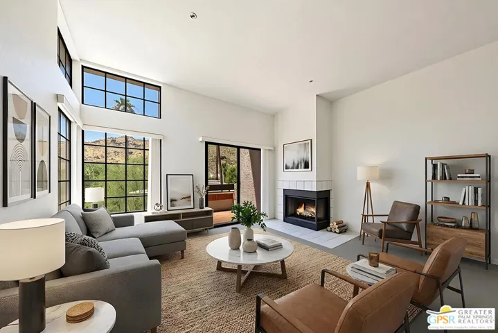 Virtually Staged Living Area
