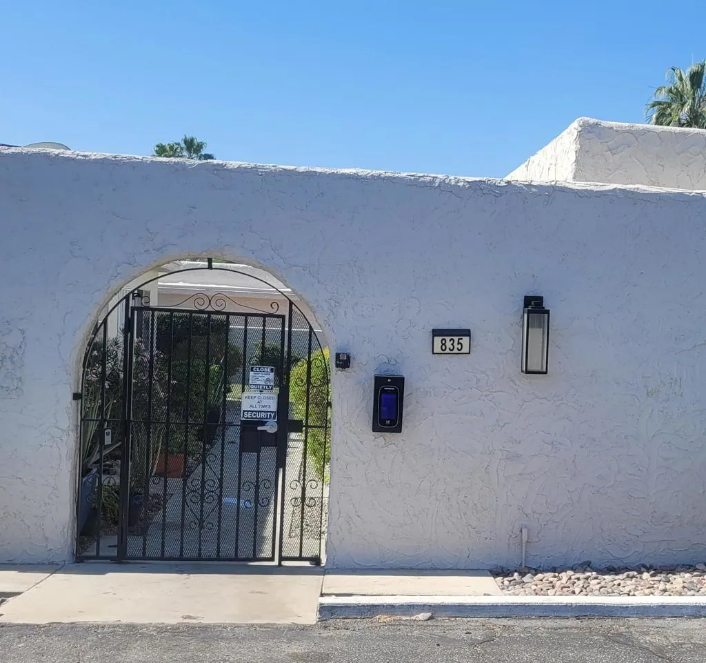 Front gate