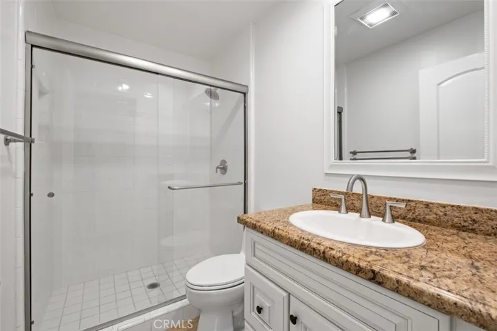 Master bathroom.