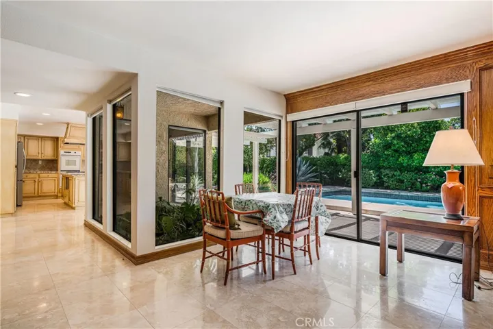 View of Atrium from Family Room