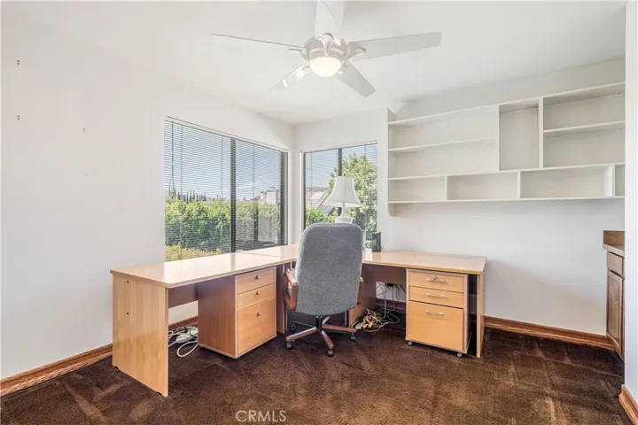 Extra Room off of Primary Bedroom Used as Office