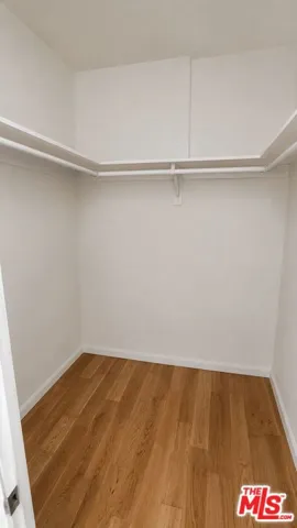 spacious closet