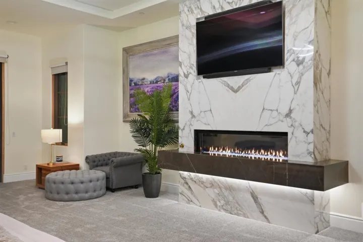 Primary Bedroom Fireplace