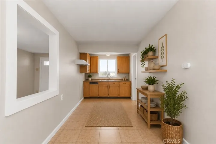 Virtually staged