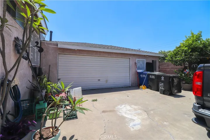 2 Car Garage attached to back house