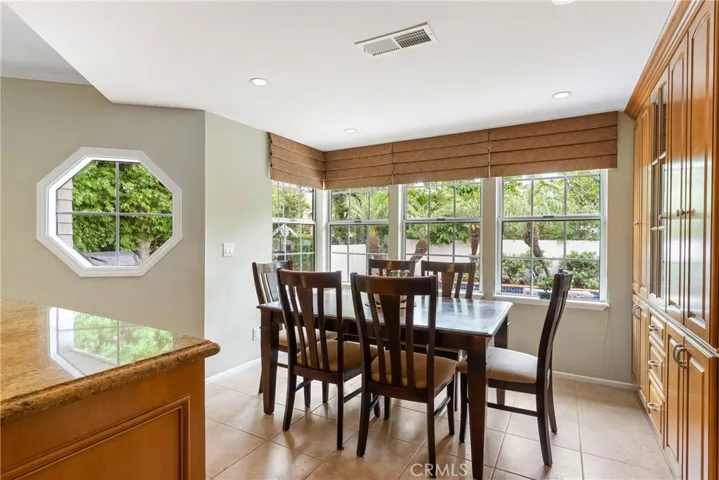 Eat in Kitchen area overlooking beautiful backyard!