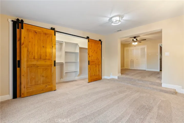 Master Bedroom has multiple closets