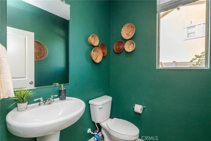 Downstairs half bath