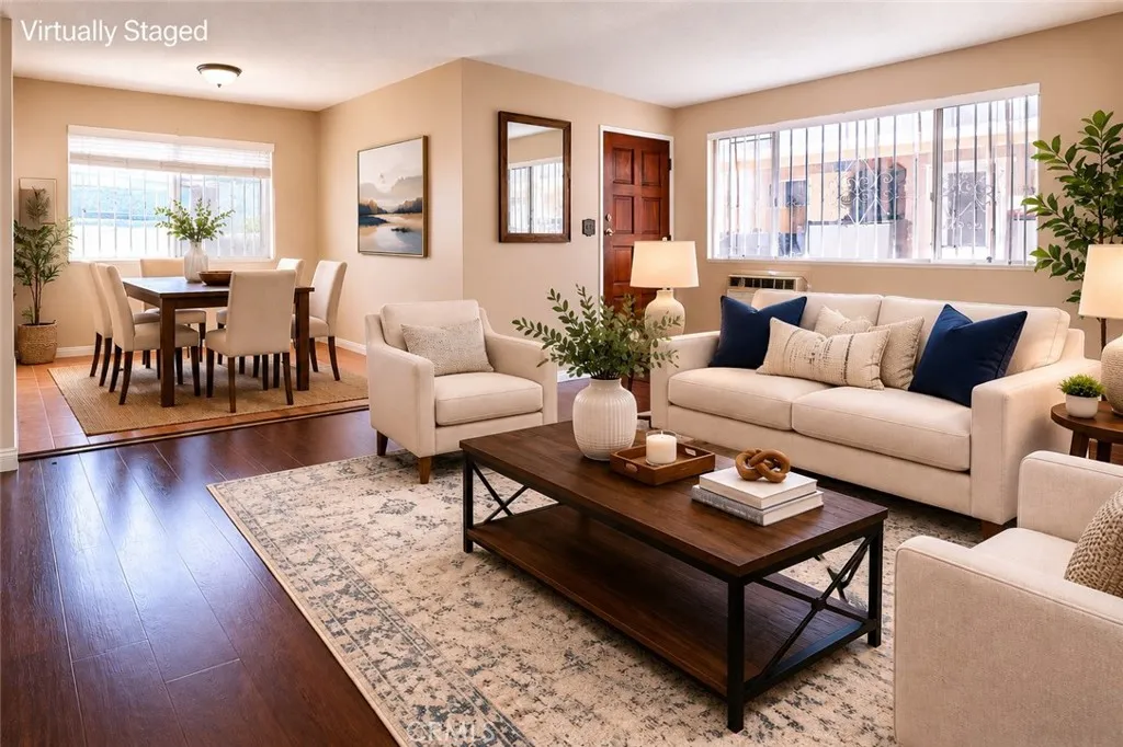 Unit # 481: Living and Dining Areas. Virtually Staged