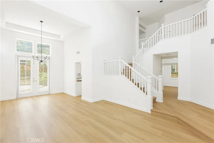 Dining room and living room