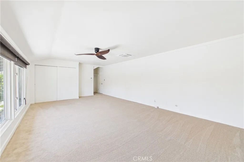 Two closets and a dedicated HVAC zone ensures comfort no matter the weather