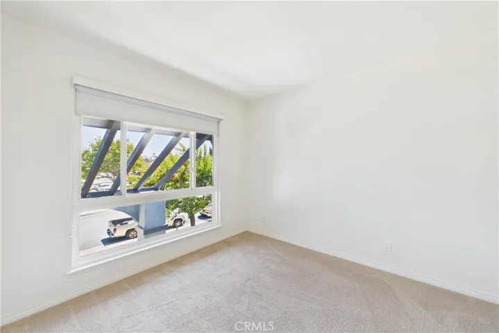 Unaltered original. This bedroom is the southernmost of the 3 additional bedrooms with a view of Saratoga Ave