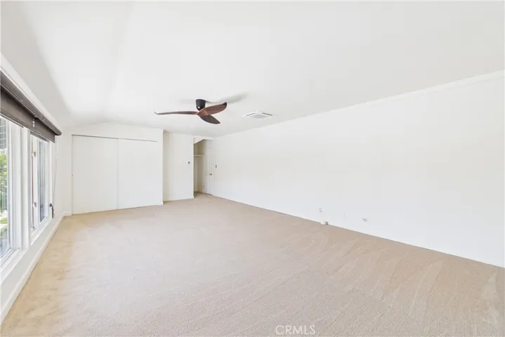 Two closets and a dedicated HVAC zone ensures comfort no matter the weather