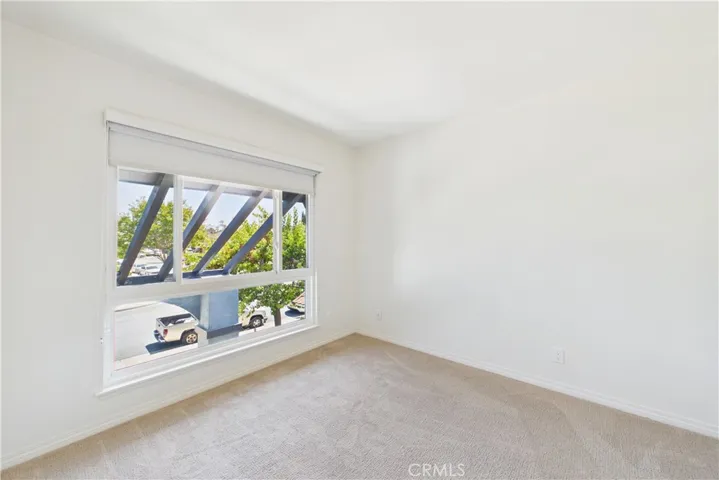 Unaltered original. This bedroom is the southernmost of the 3 additional bedrooms with a view of Saratoga Ave