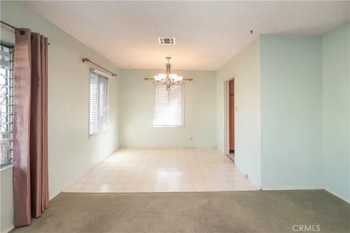 living-room open to dining-room