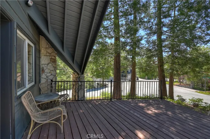 Front deck at Entrance