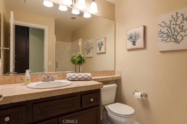 Dual-sink vanity offers convenience, storage, and plenty of space for daily routines