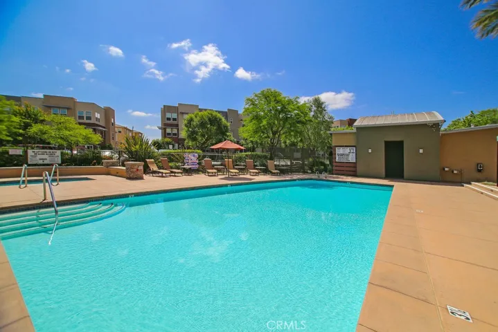Resort-style pool offers the ultimate Southern California lifestyle right outside your door.