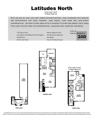 Thoughtfully designed tri-level floor plan maximizes privacy, comfort, and functional living space.